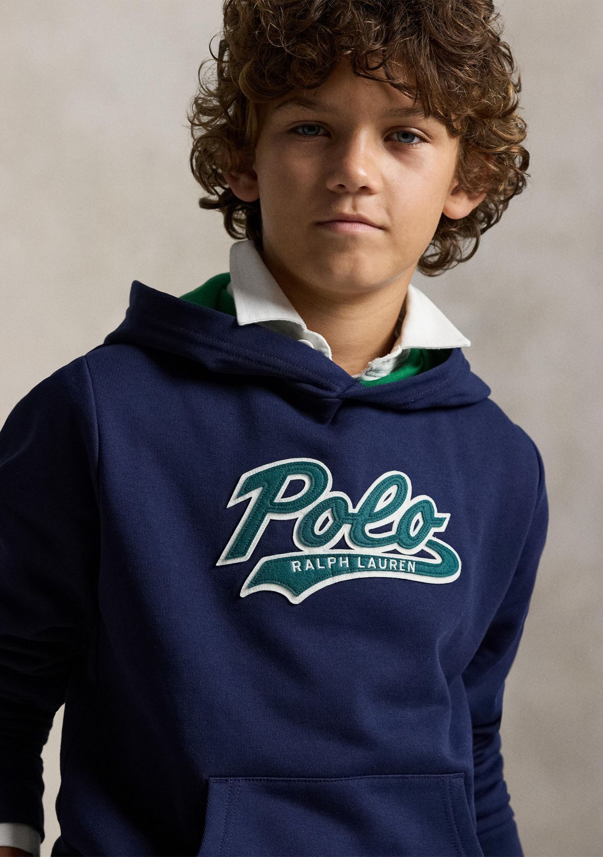 Boys 8-20 Logo Fleece Hoodie