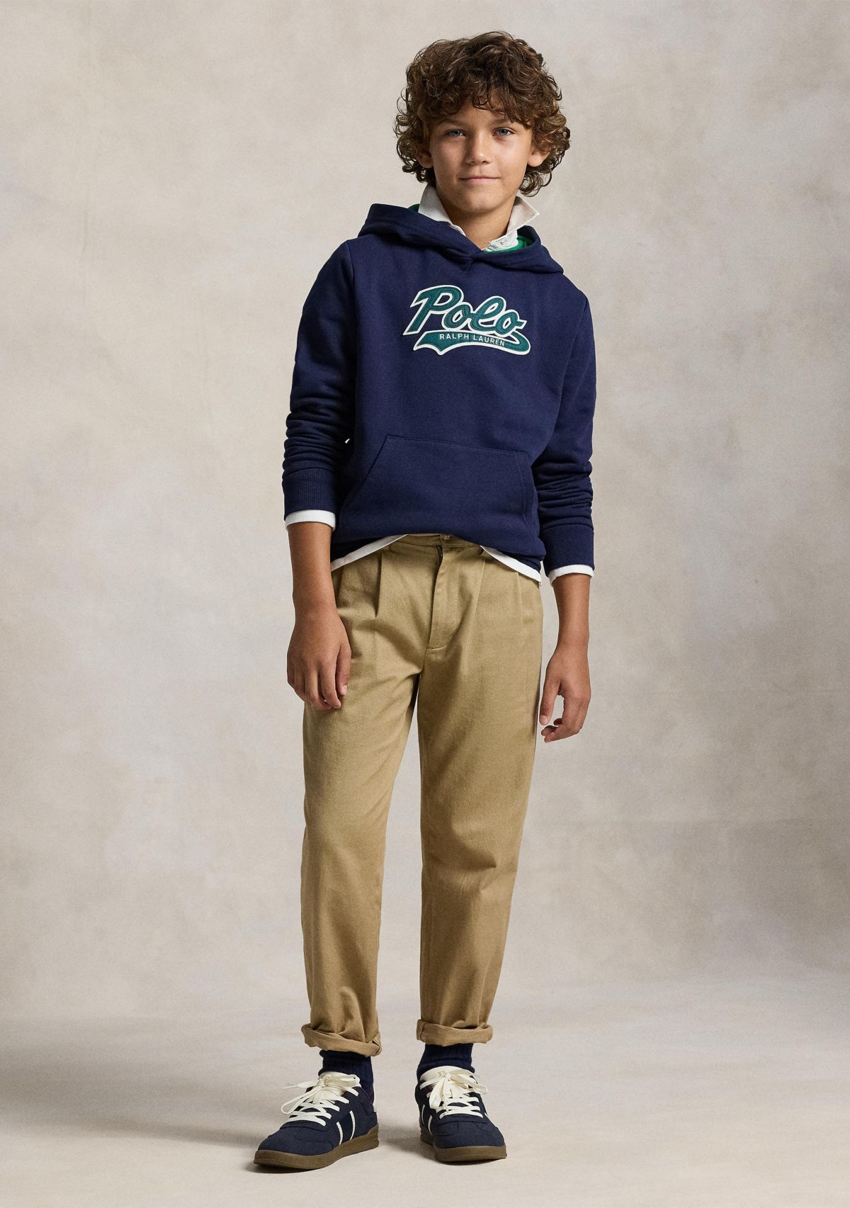 Boys 8-20 Logo Fleece Hoodie