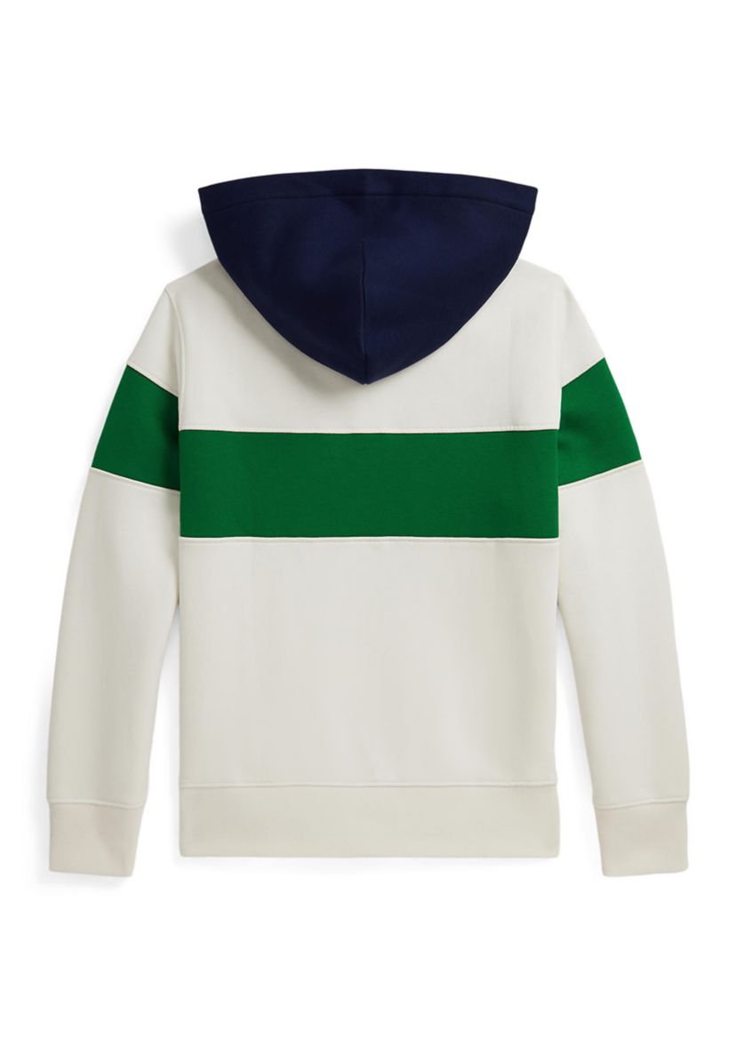 Boys 8-20 Logo Fleece Rugby Hoodie