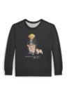 Boys 8-20 Polo Bear Heathered Fleece Sweatshirt