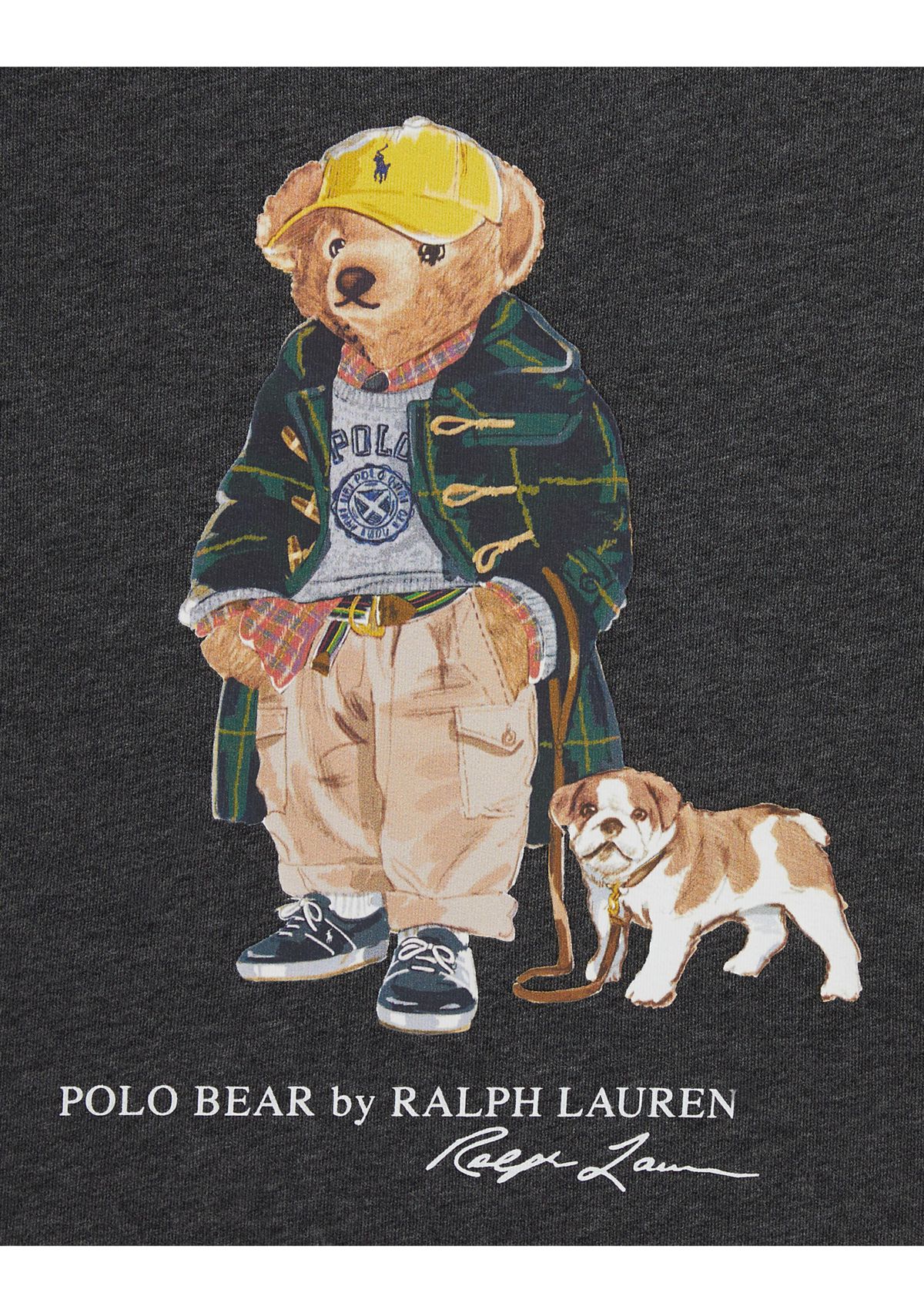 Boys 8-20 Polo Bear Heathered Fleece Sweatshirt
