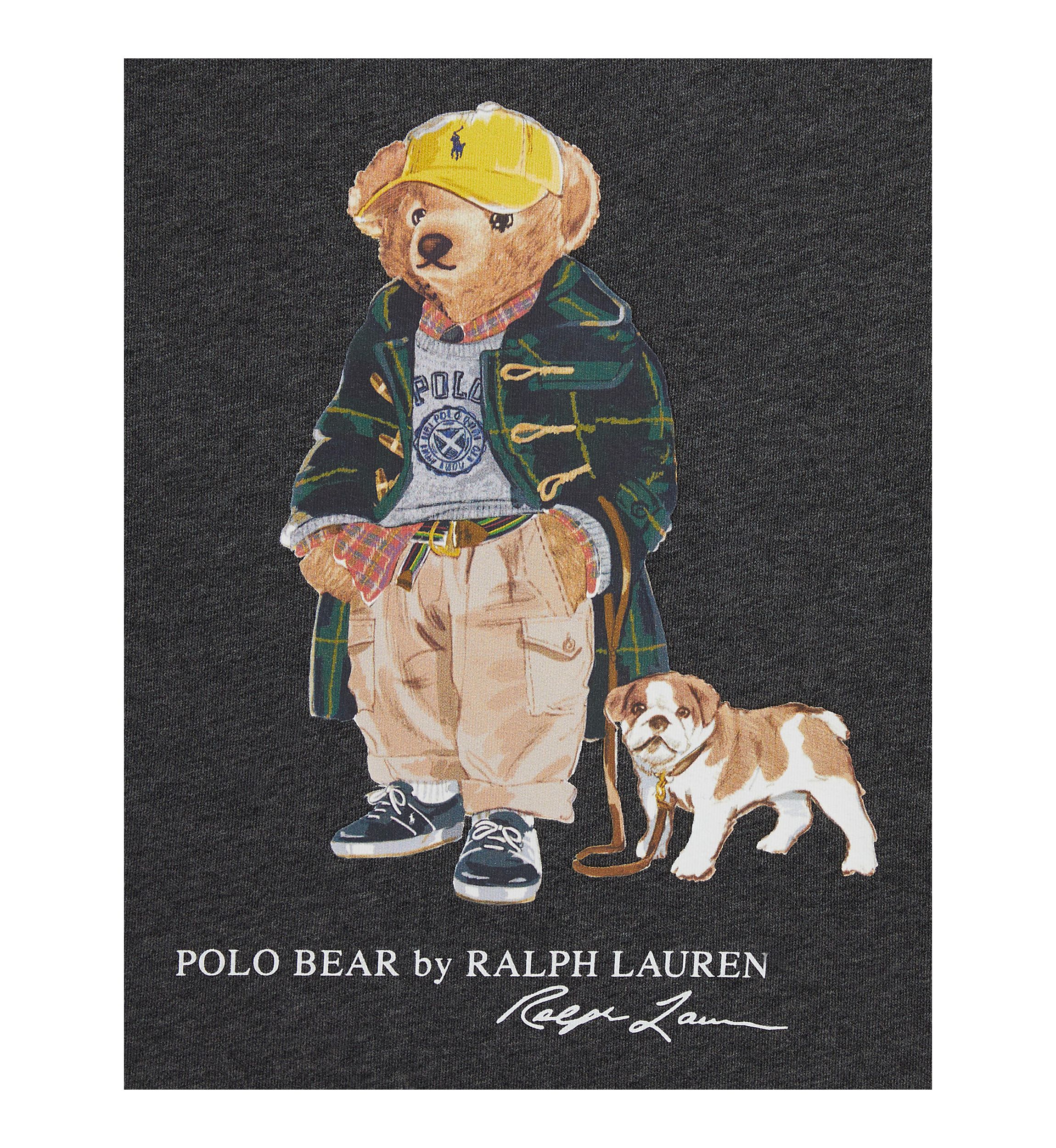 Boys 8-20 Polo Bear Heathered Fleece Sweatshirt