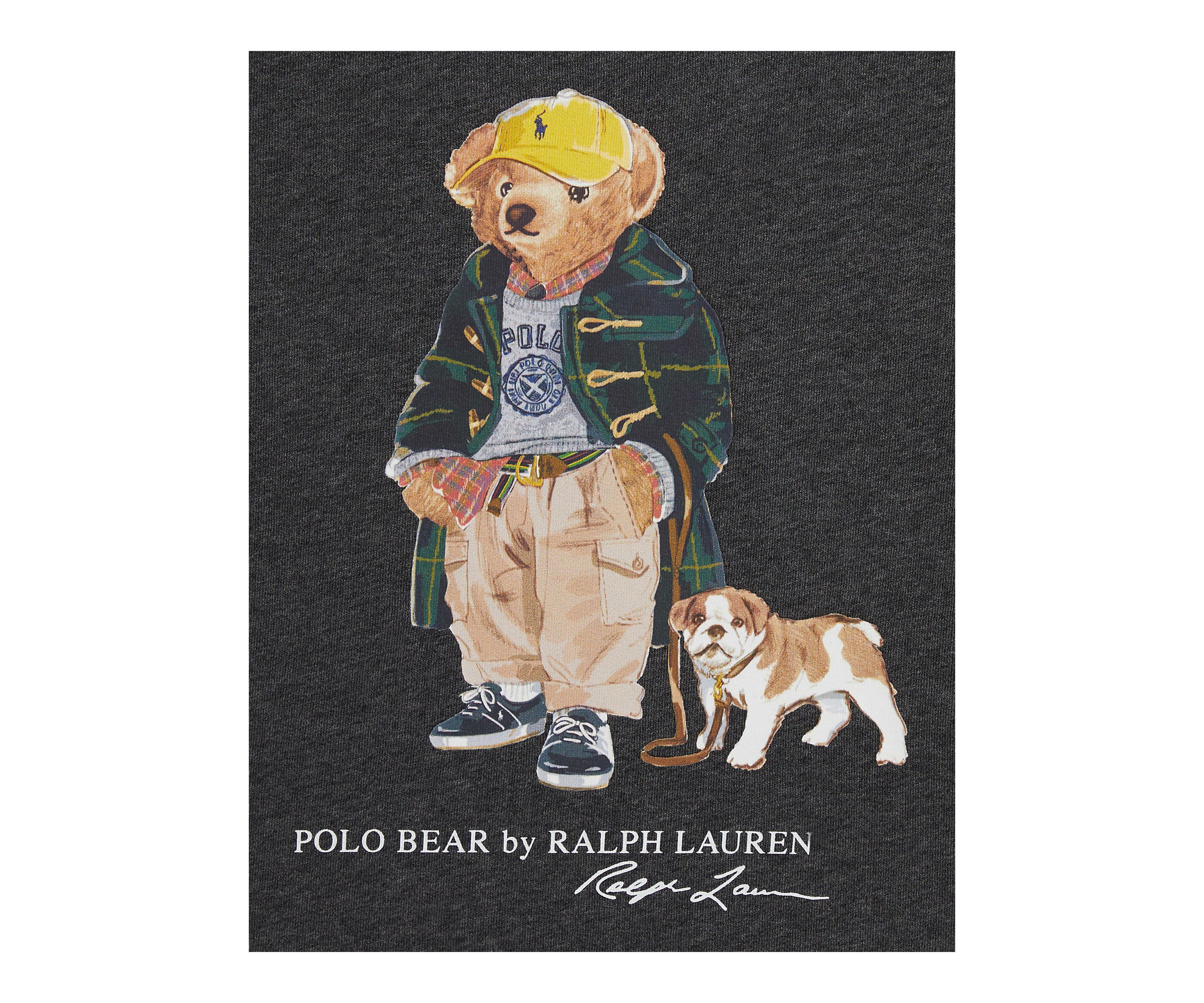 Boys 8-20 Polo Bear Heathered Fleece Sweatshirt