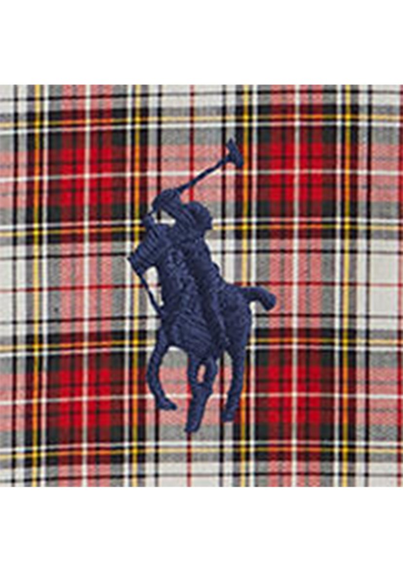 Boys 8-20 Plaid Cotton Poplin Shirt
