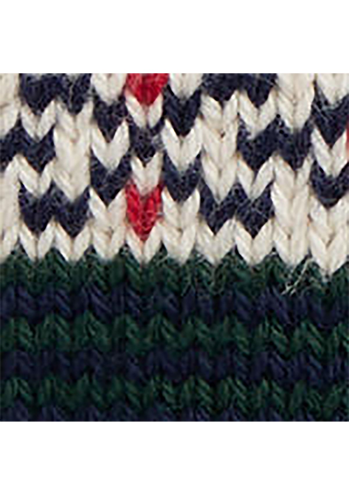 Boys 8-20 Truck-Intarsia Cotton Sweater