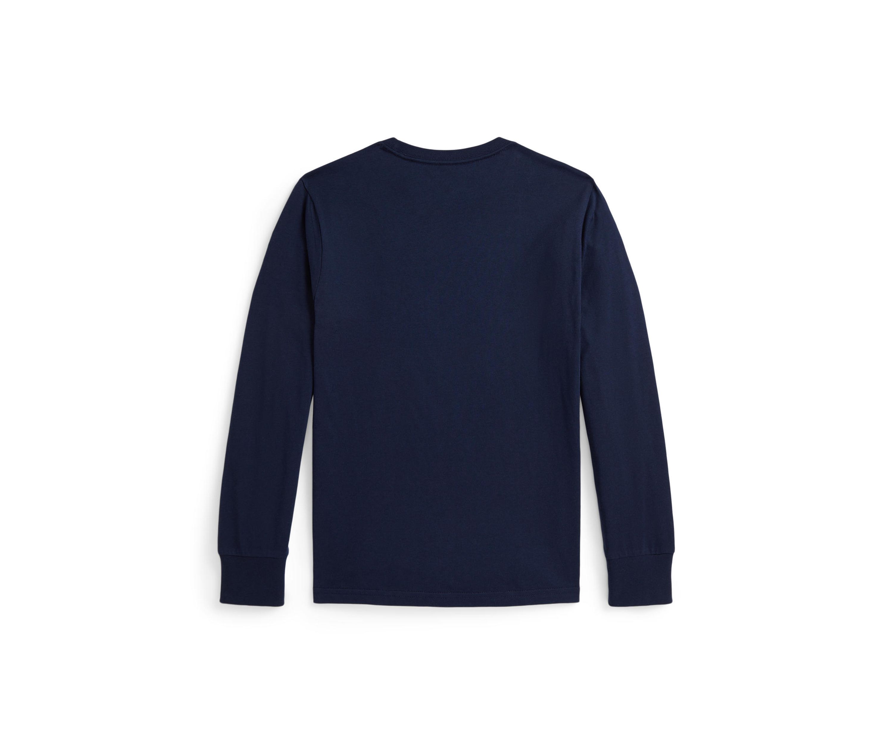 Boys 8-20 Polo Bear Cotton Long-Sleeve Tee