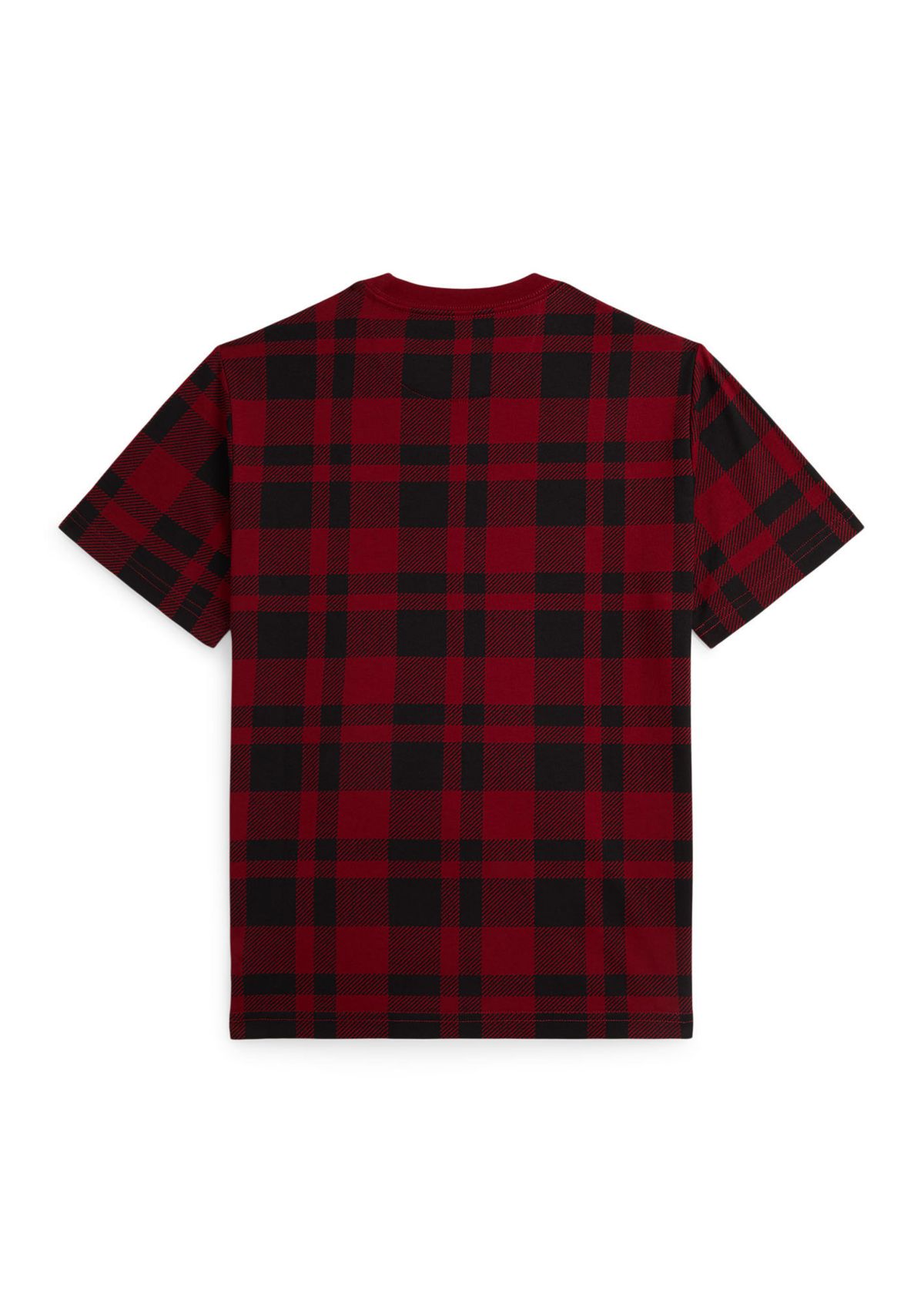 Boys 8-20 Polo Bear Plaid Cotton Tee