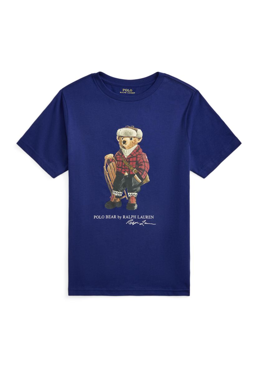 Boys 8-20 Polo Bear Cotton Jersey Tee