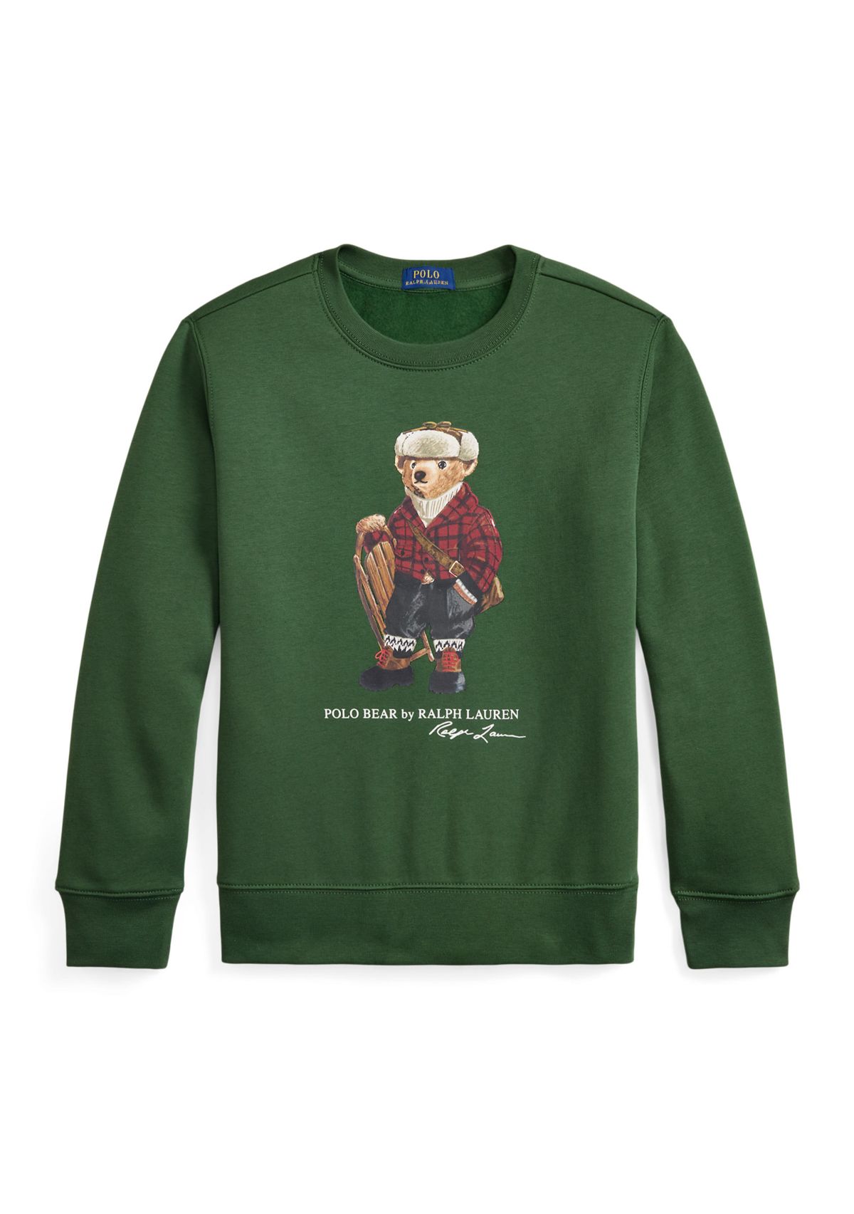 Boys 8-20 Polo Bear Fleece Sweatshirt