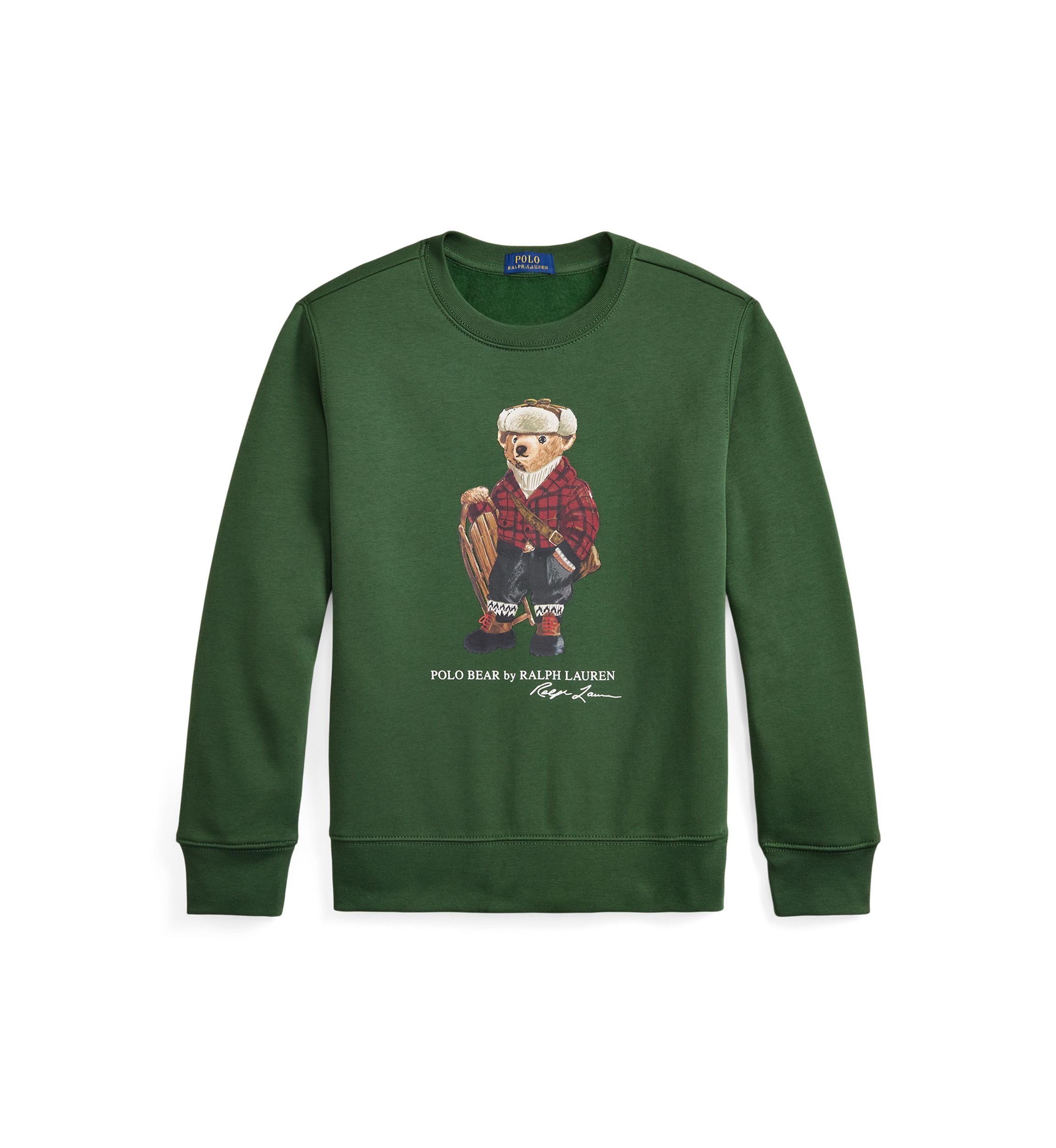 Boys 8-20 Polo Bear Fleece Sweatshirt