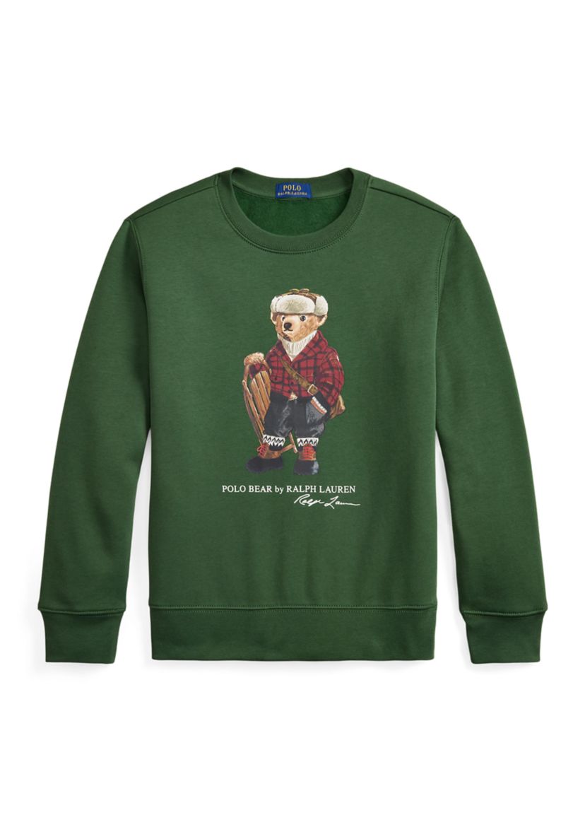 Boys 8-20 Polo Bear Fleece Sweatshirt