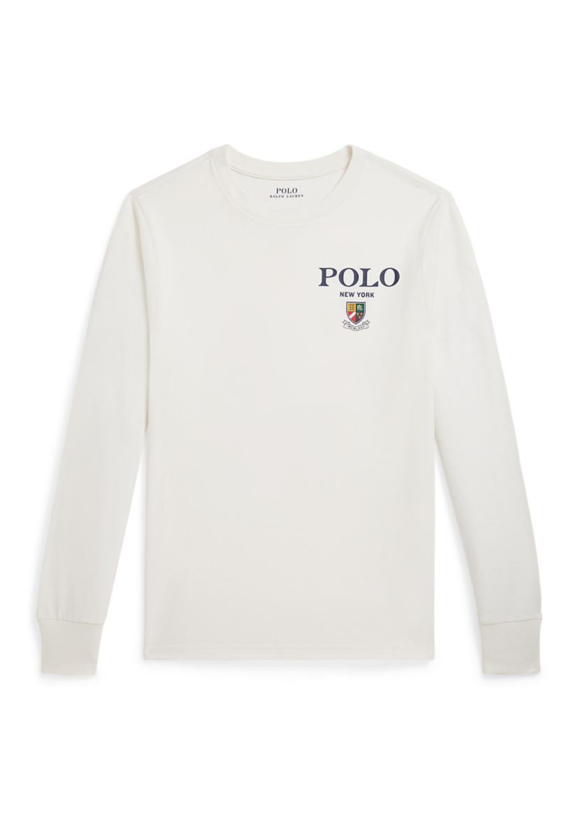 Boys 8-20 Cotton Long-Sleeve Graphic Tee