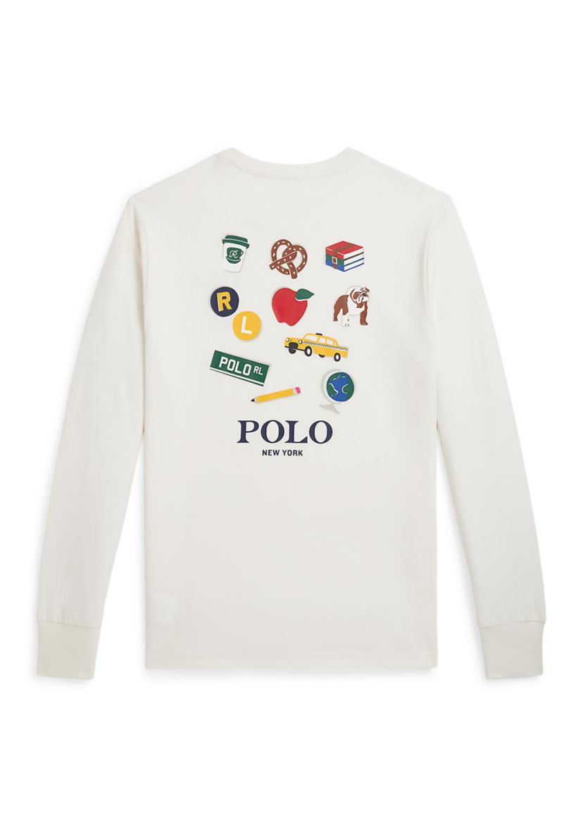 Boys 8-20 Cotton Long-Sleeve Graphic Tee