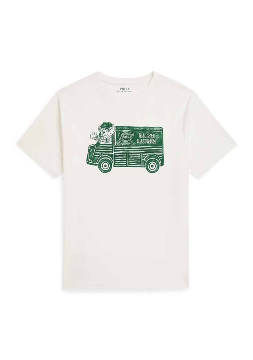 Boys 8-20 Ralph’s Coffee Polo Bear Tee
