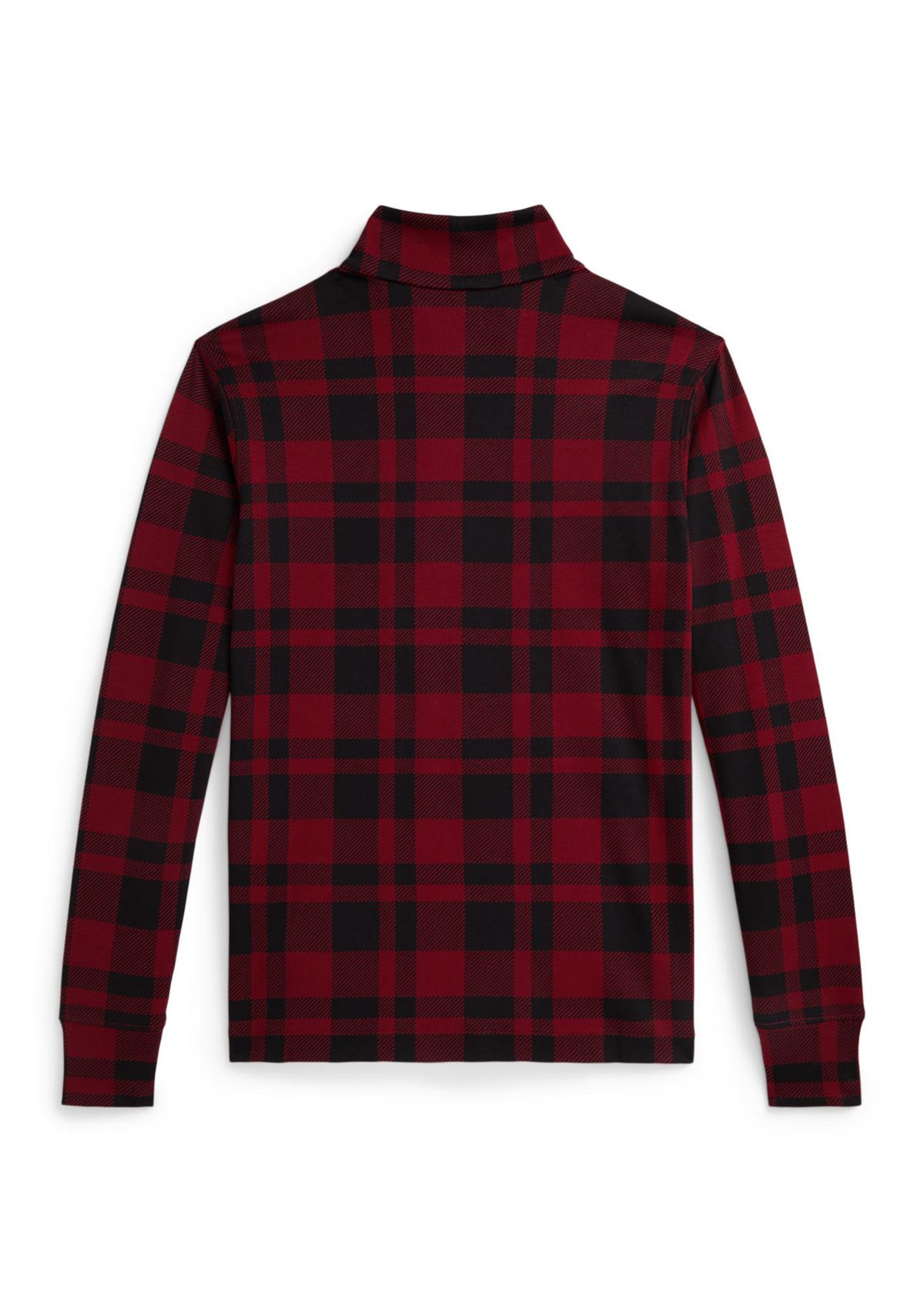 Boys 8-20 Plaid Cotton Interlock Pullover
