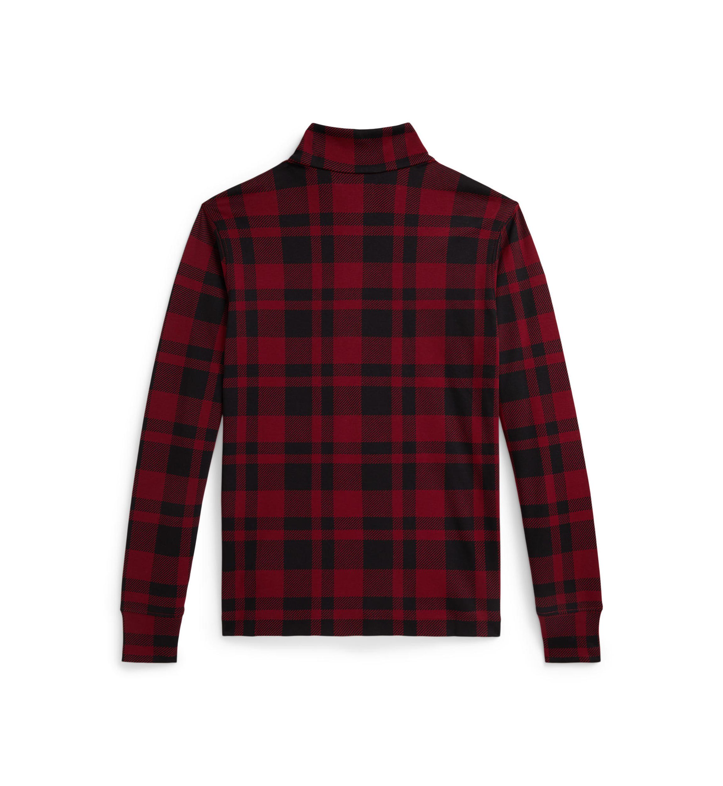 Boys 8-20 Plaid Cotton Interlock Pullover