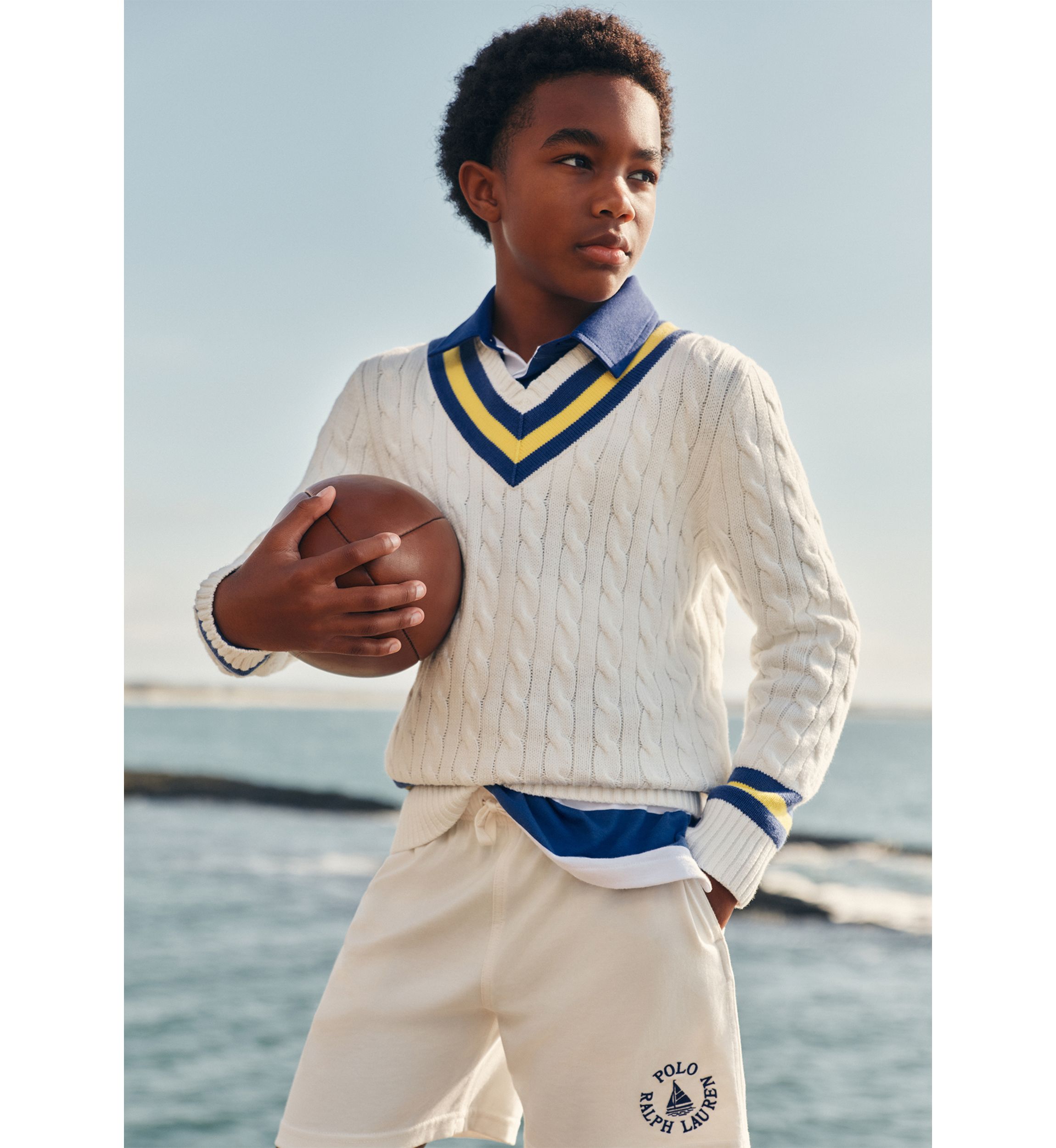 Ralph Lauren Childrenswear Boys 8-20 The Iconic Cricket Sweater | Belk