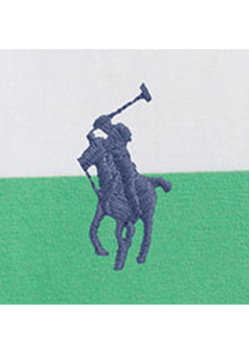 Boys 8-20 Striped Cotton Short-Sleeve Rugby Shirt