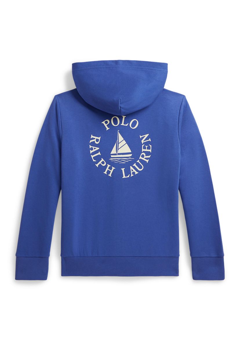 Ralph Lauren Childrenswear Boys 8-20 Logo French Terry Full-Zip