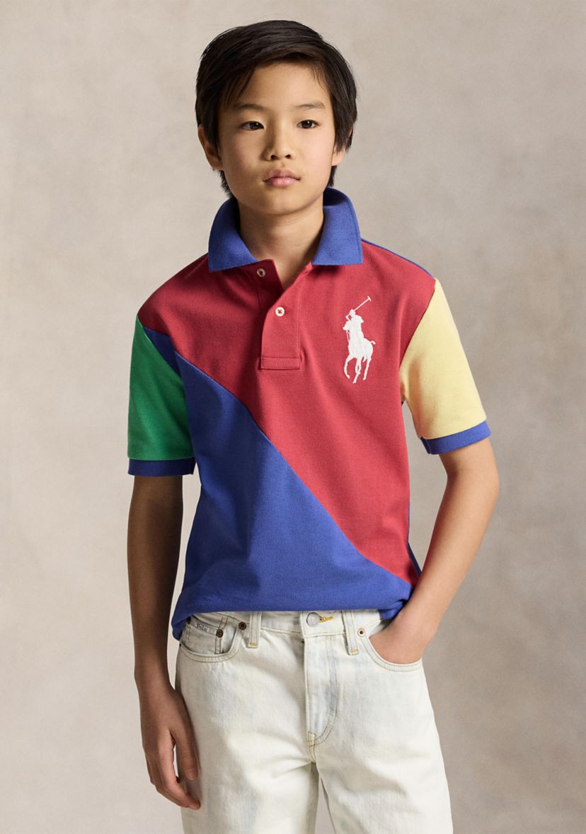 Ralph Lauren Childrenswear Boys 8-20 Big Pony Cotton Mesh Polo