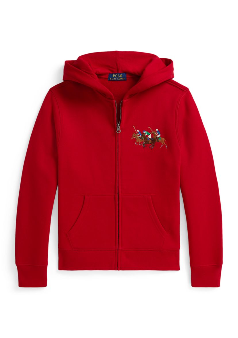 Boys 8-20 Triple-Pony Fleece Full-Zip Hoodie