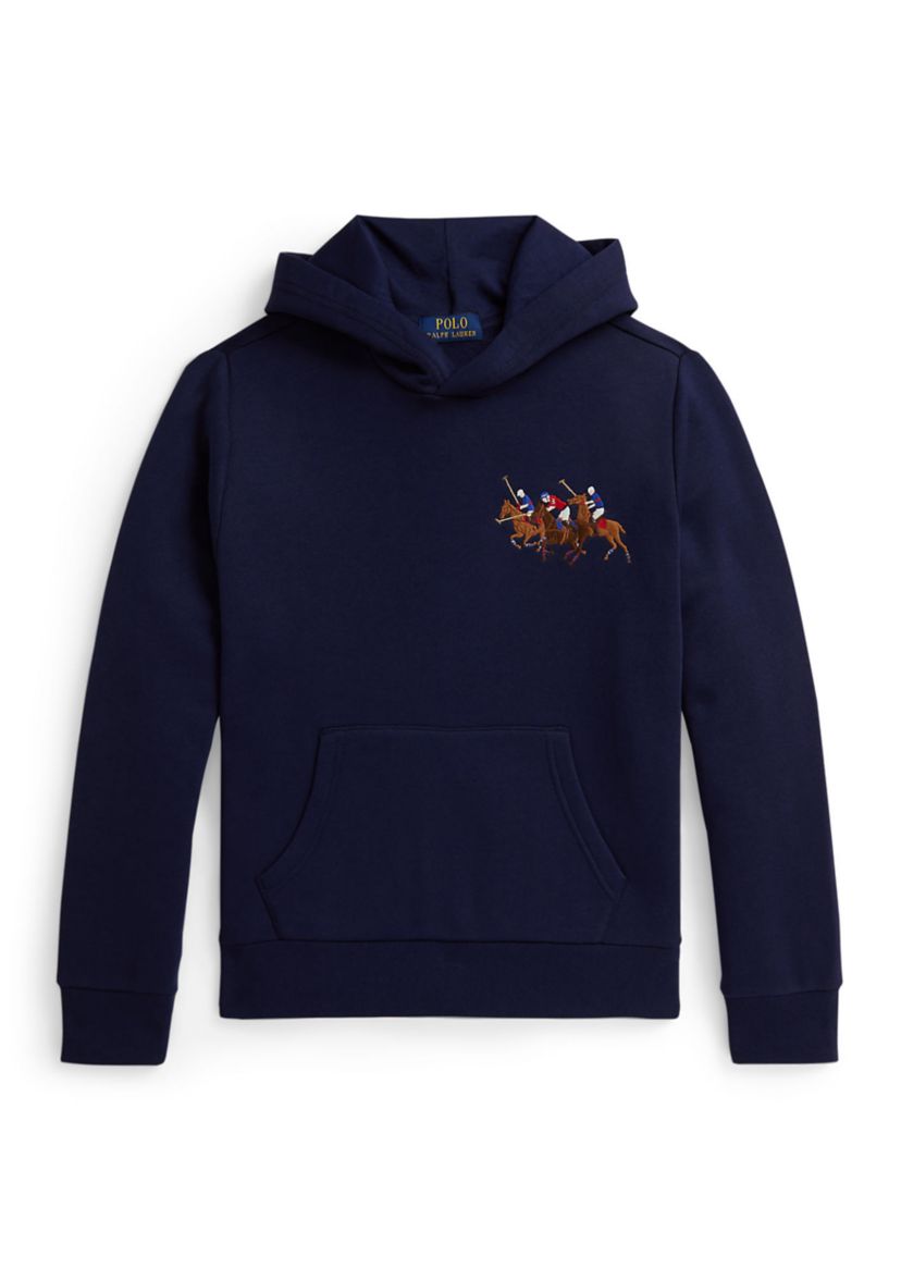 Boys 8-20 Triple-Pony Fleece Hoodie