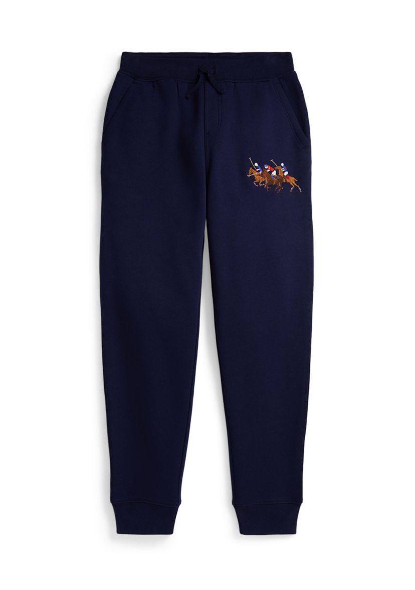 Boys 8-20 Triple-Pony Fleece Jogger Pants