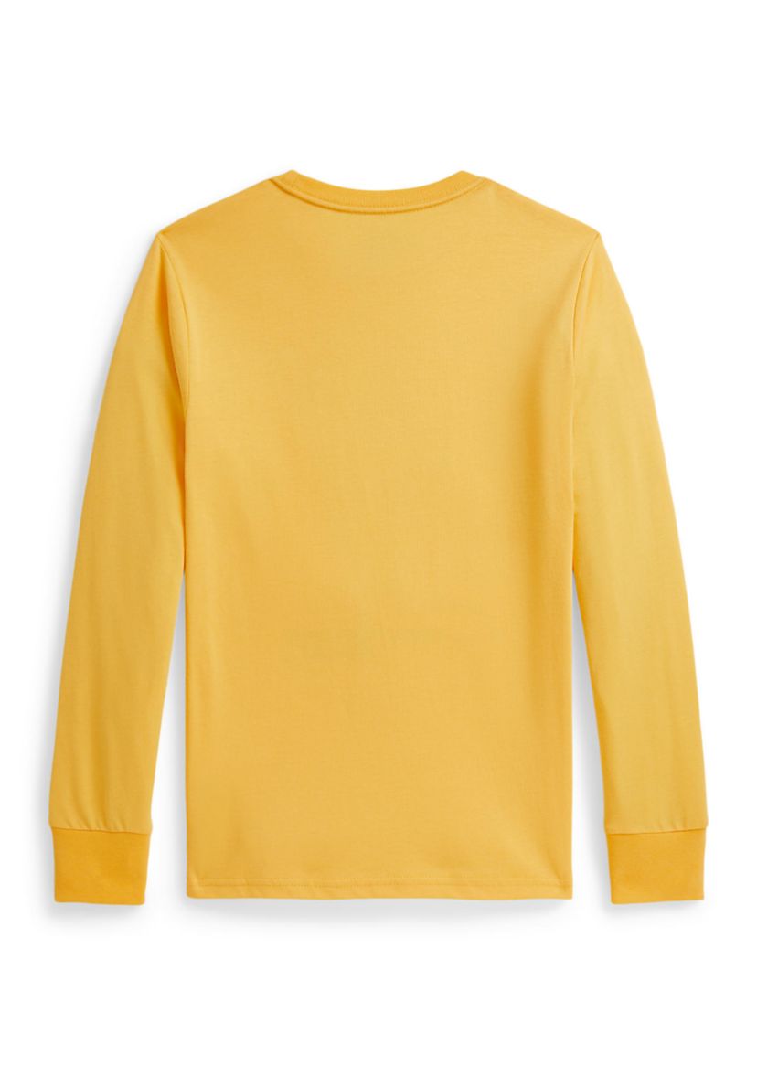 Boys 8-20 Polo Bear Cotton Long-Sleeve T-Shirt