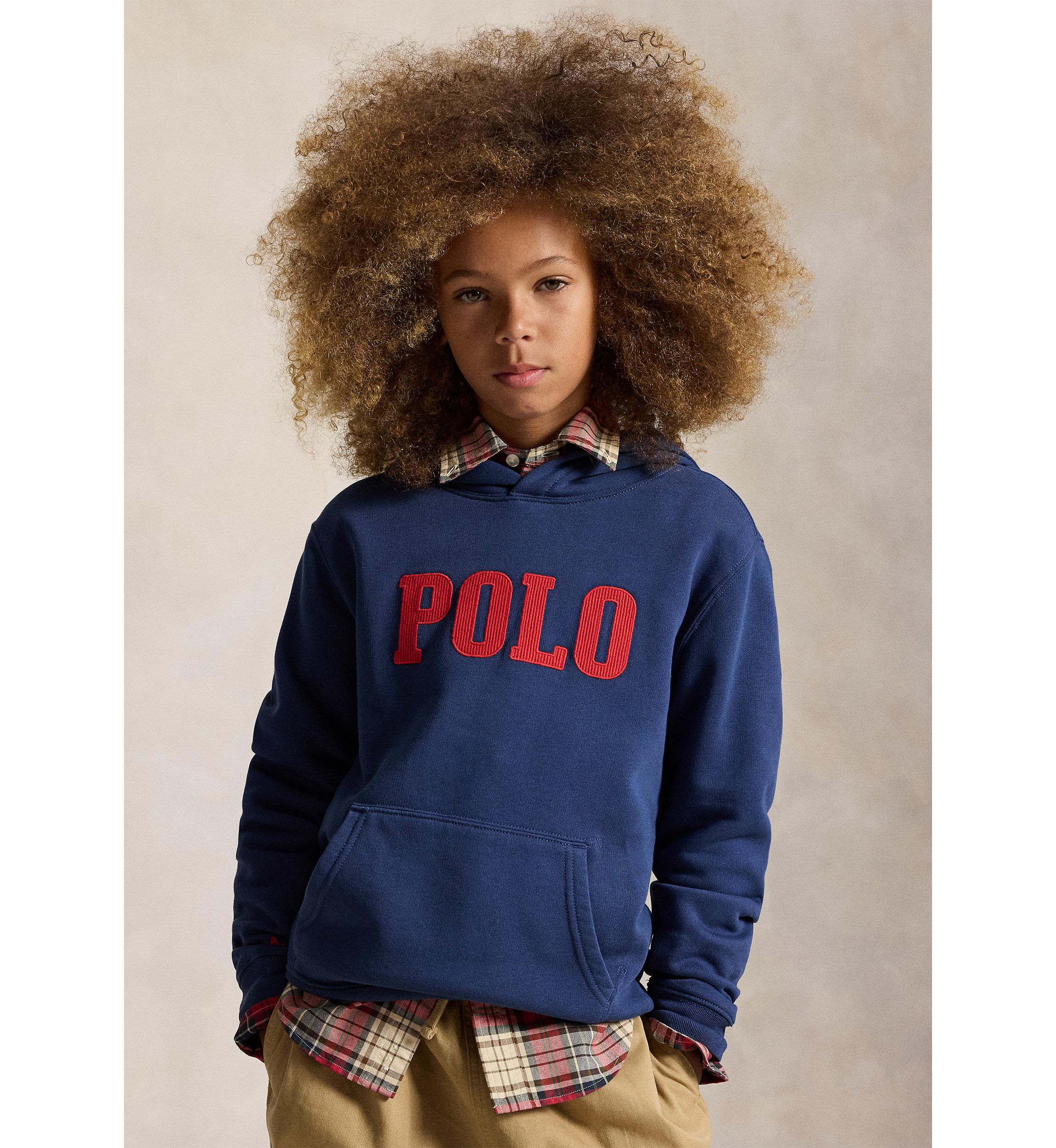 Ralph Lauren Childrenswear Boys 8-20 Logo Fleece Hoodie | Belk