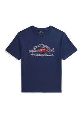 Ralph Lauren Childrenswear Boys 8-20 Polo Sportsman Cotton Jersey Tee