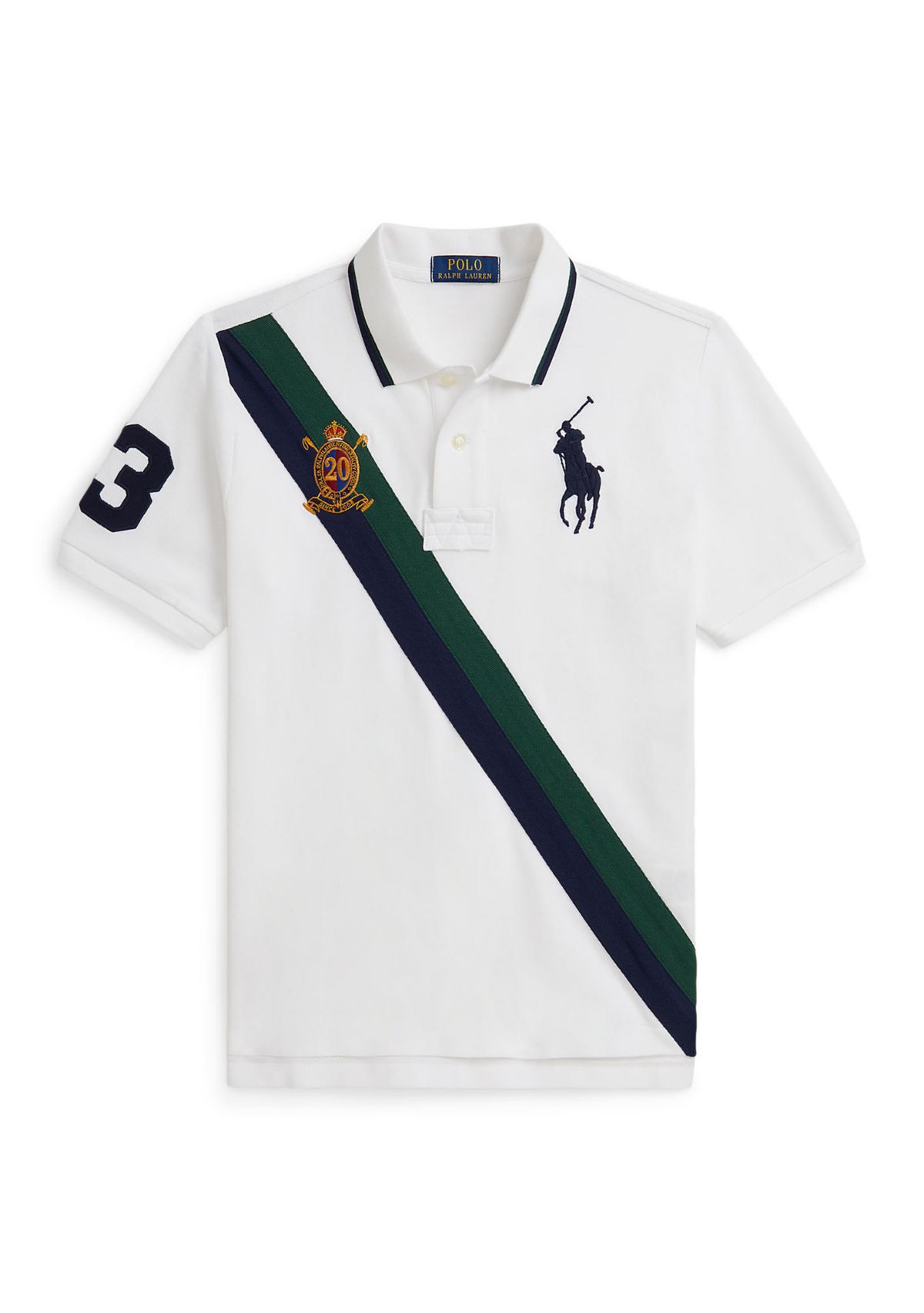 Boys 8-20 Big Pony 20th Anniversary Crest Polo Shirt