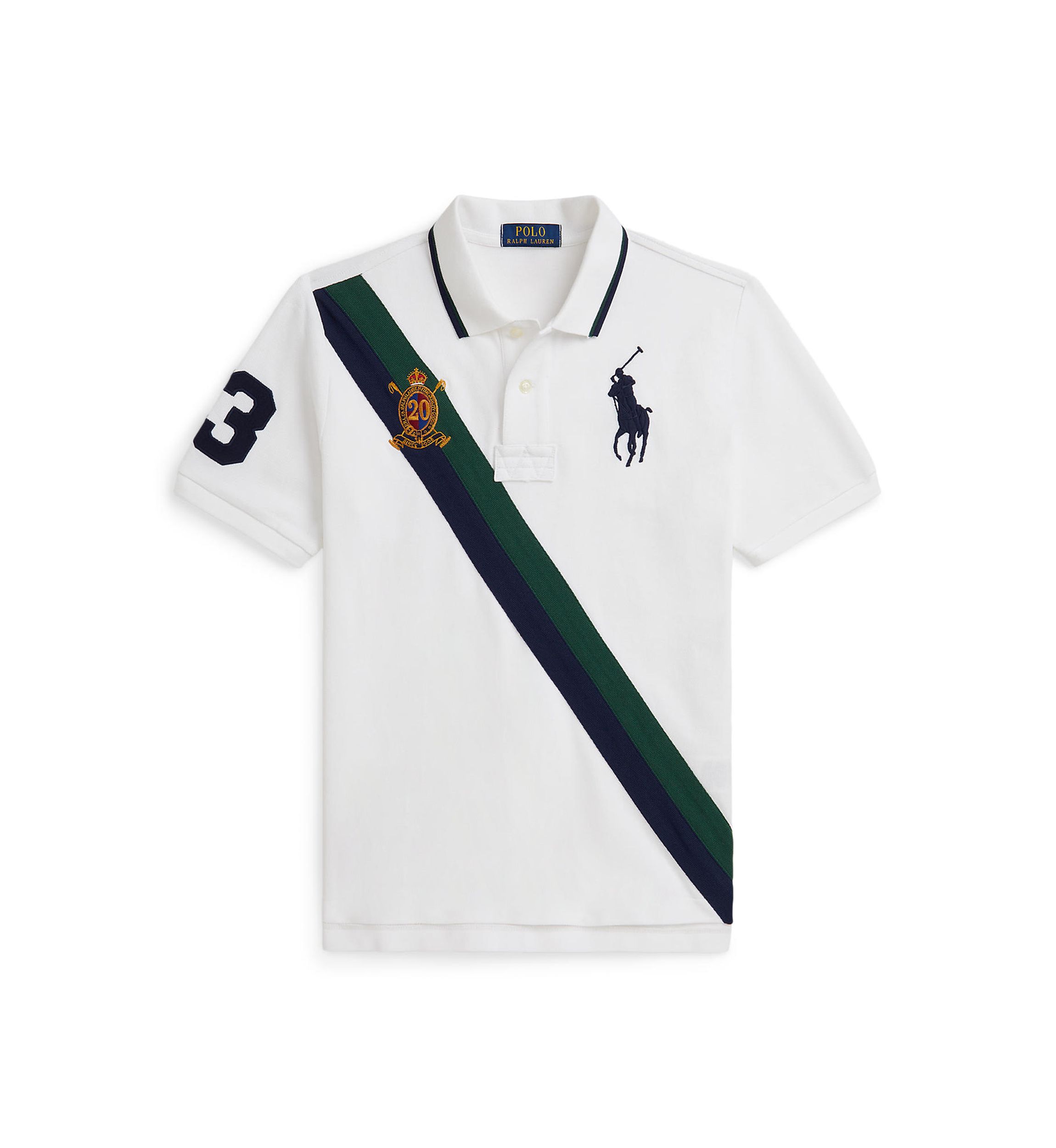 Boys 8-20 Big Pony 20th Anniversary Crest Polo Shirt