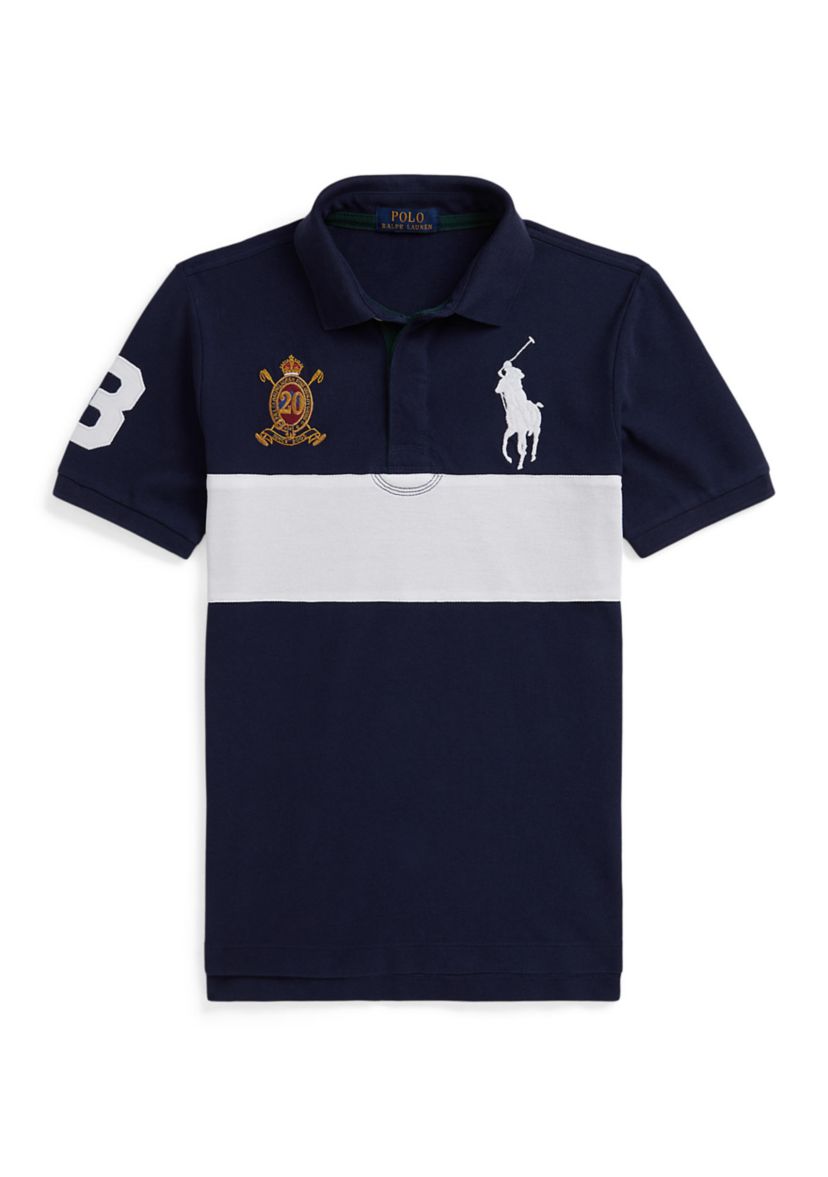 Boys 8-20 Big Pony 20th Anniversary Crest Polo Shirt 