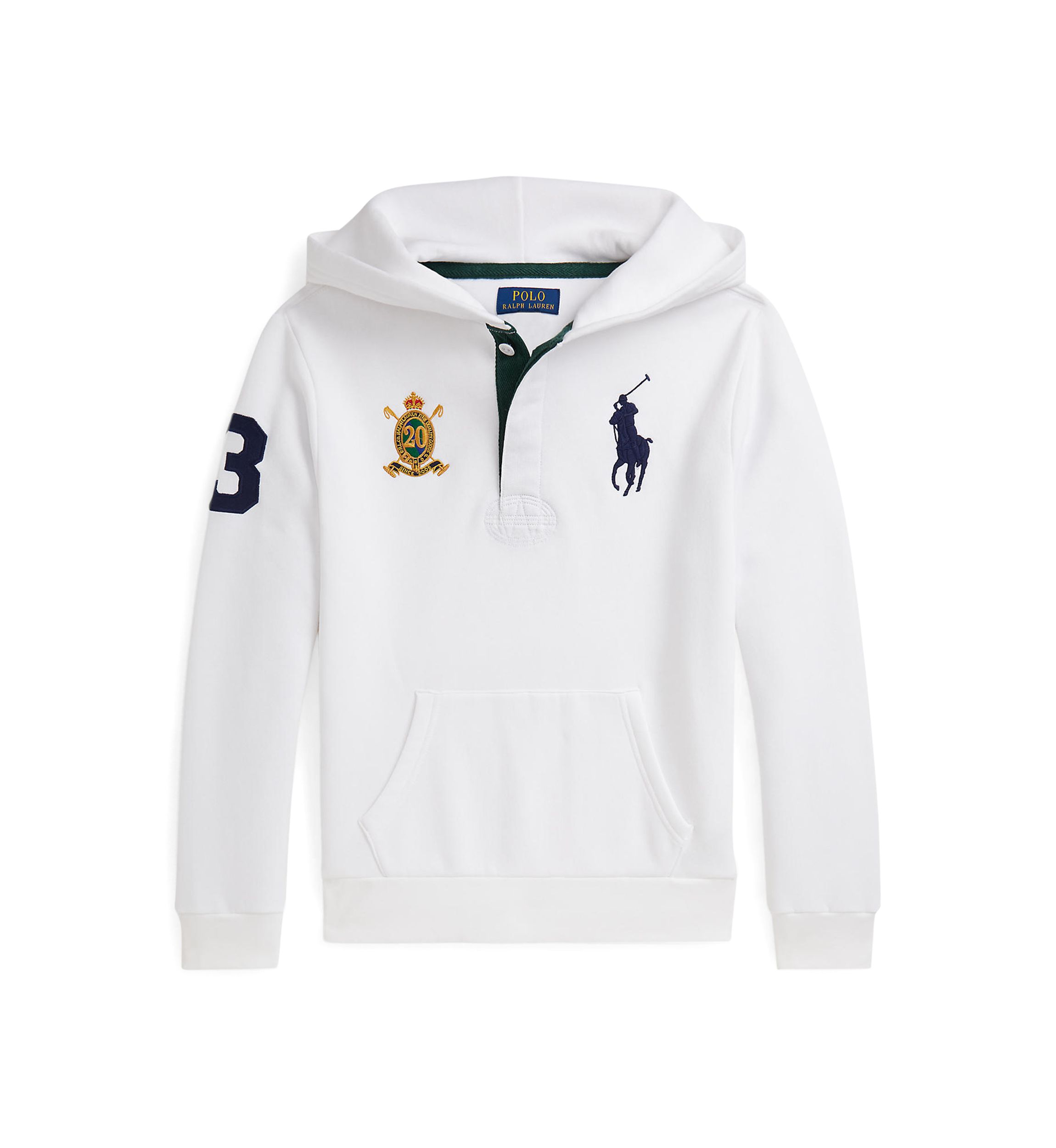 Boys 8-20 Big Pony 20th Anniversary Crest Hoodie