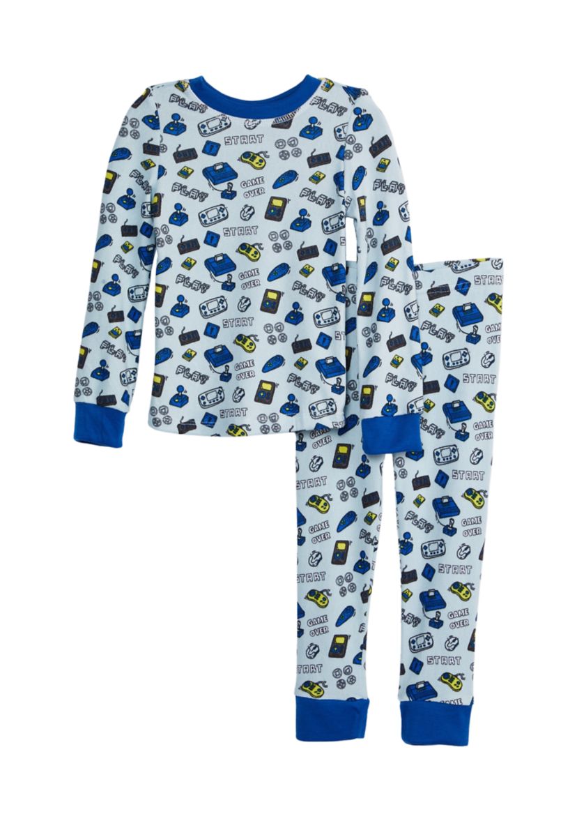 Boys 4-7 Gamer Pajama Set 