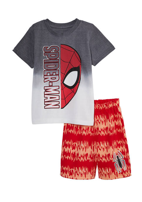 Spiderman Boys 4-7 Graphic T-Shirt and Shorts Set