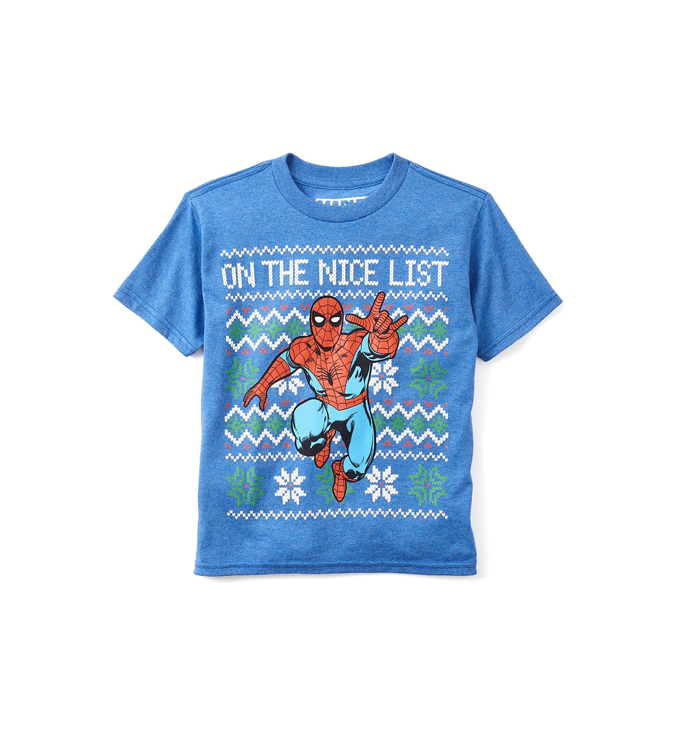 Boys 4-7 Spidey Nice List Graphic T-Shirt
