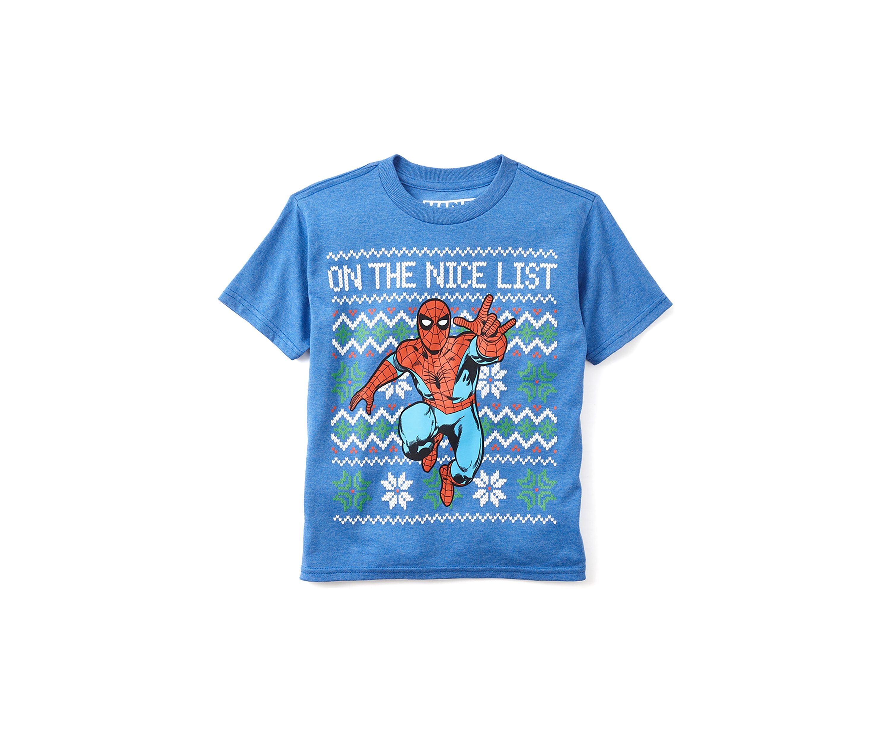 Boys 4-7 Spidey Nice List Graphic T-Shirt