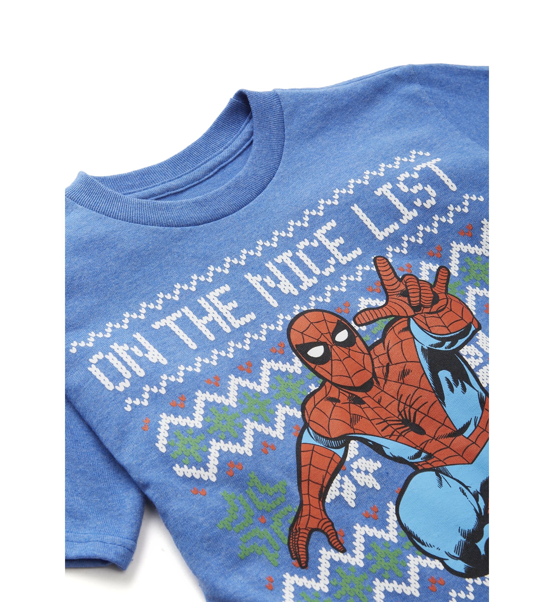 Boys 4-7 Spidey Nice List Graphic T-Shirt