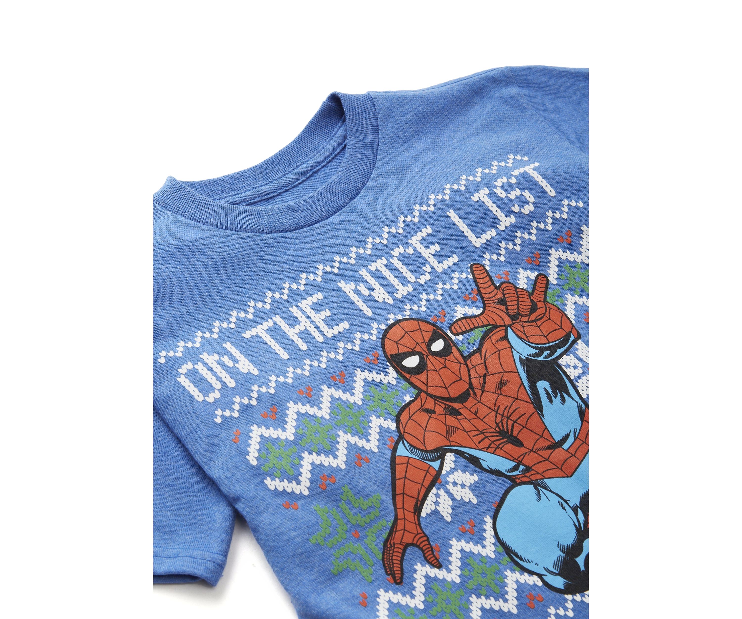 Boys 4-7 Spidey Nice List Graphic T-Shirt