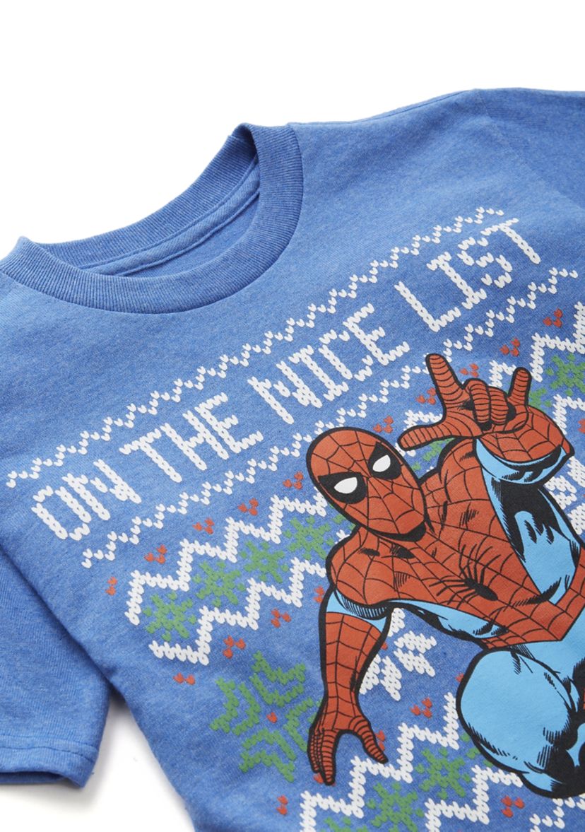 Boys 4-7 Spidey Nice List Graphic T-Shirt