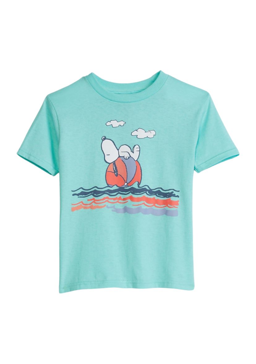 Boys 4-7 Snoopy Beach Ball Graphic T-Shirt 
