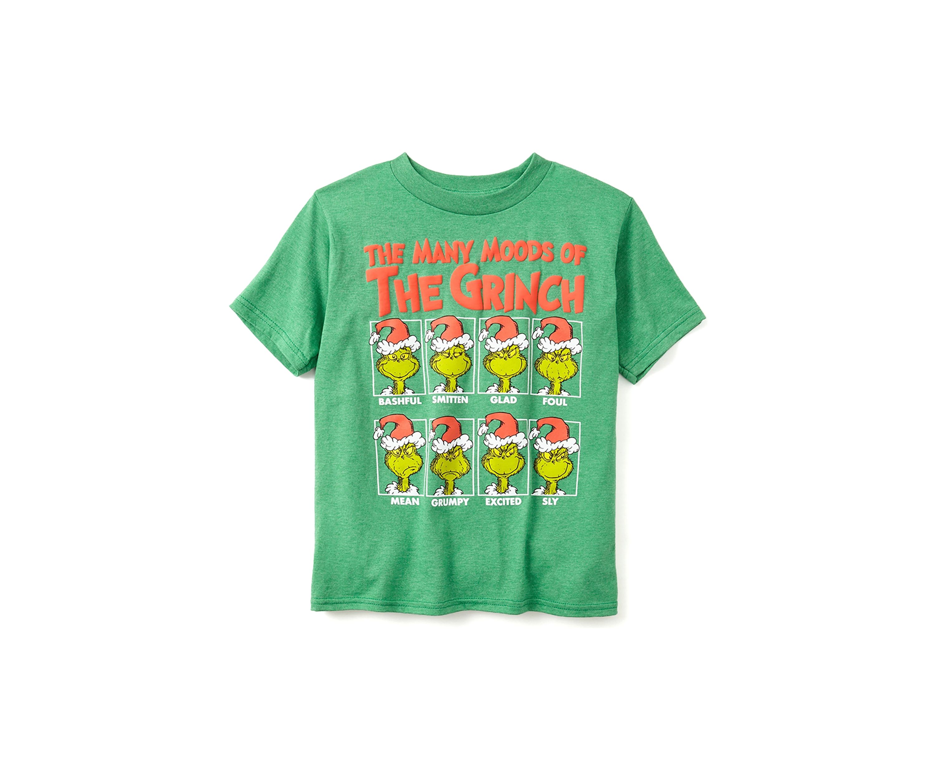Boys 4-7 Grinch Moods Graphic T-Shirt