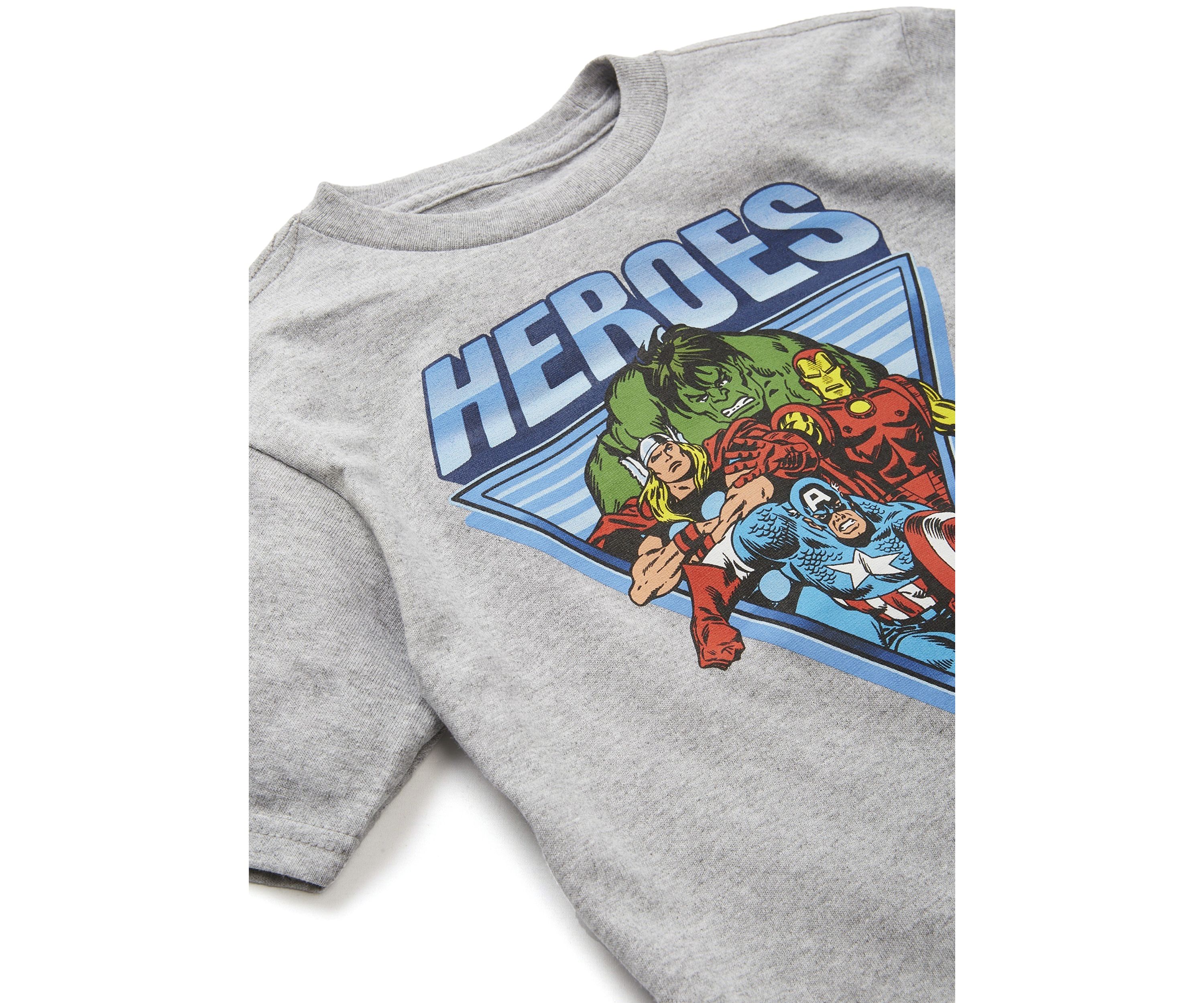 Boys 4-7 Avenge Crew Neck Graphic T-Shirt