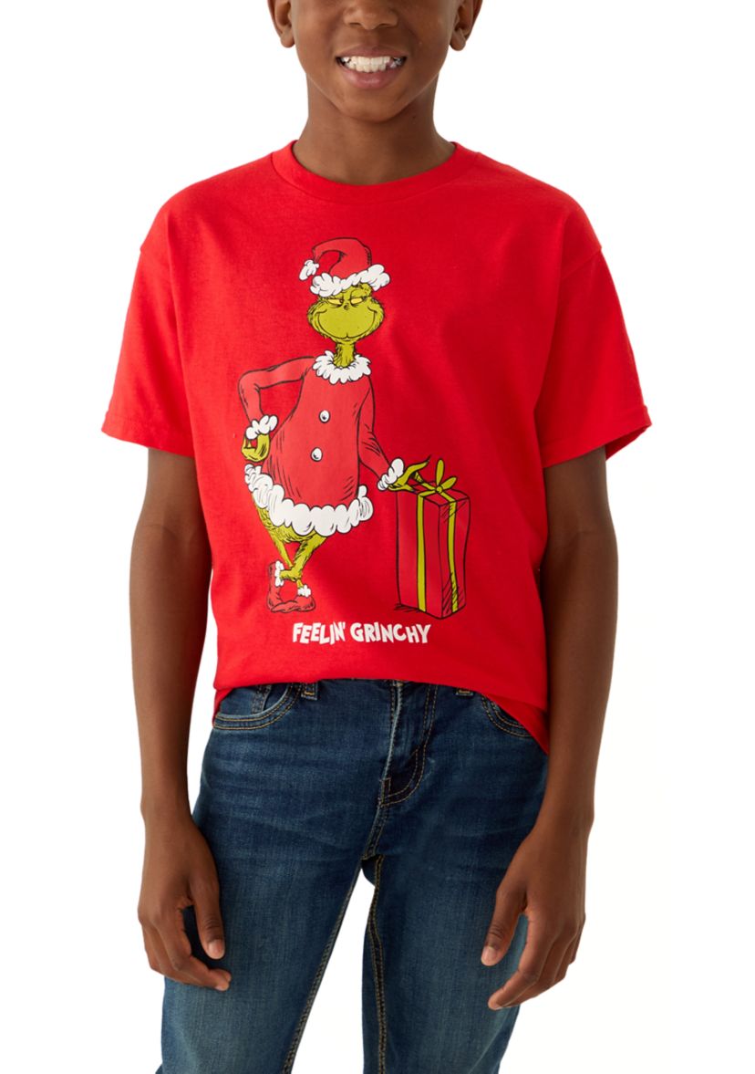 Boys 8-20 Feelin Grinchy Graphic T-Shirt