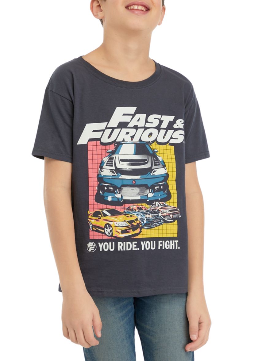 Boys 8-20 You Ride You Fight Graphic T-Shirt 