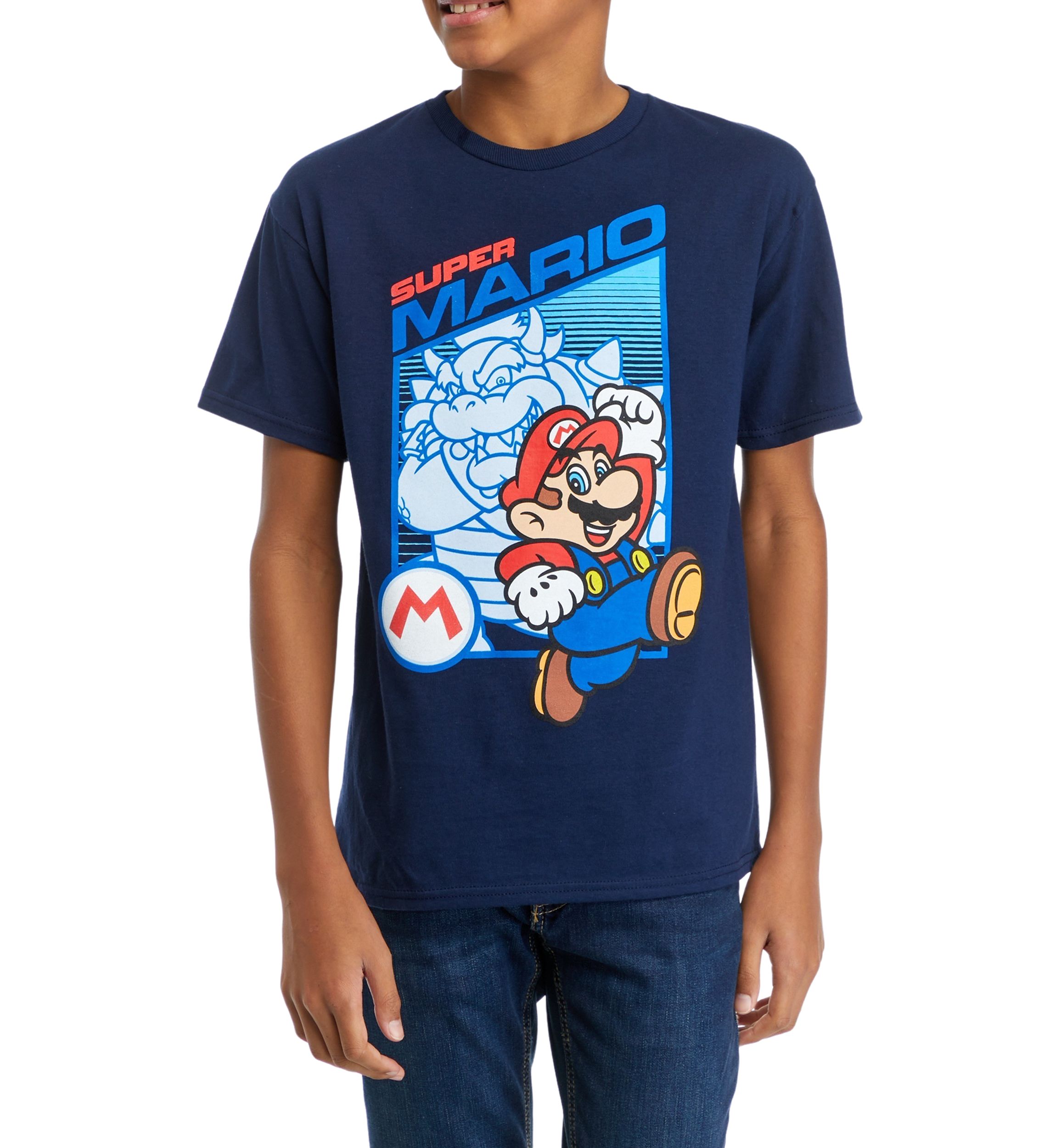 Boys 8-20 Mario Jump Graphic T-Shirt