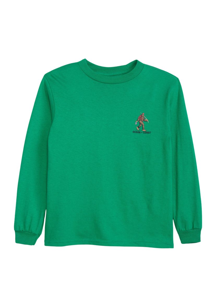 Boys 4-7 Footsie Long Sleeve Graphic Shirt