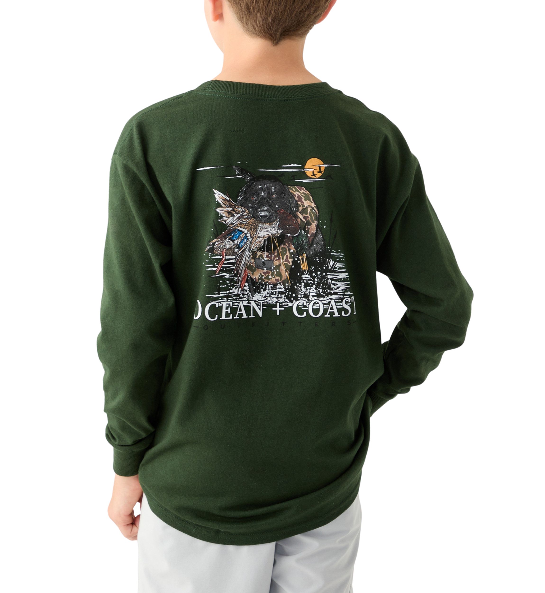 Boys 8-20 Parading Long Sleeve Graphic T-Shirt