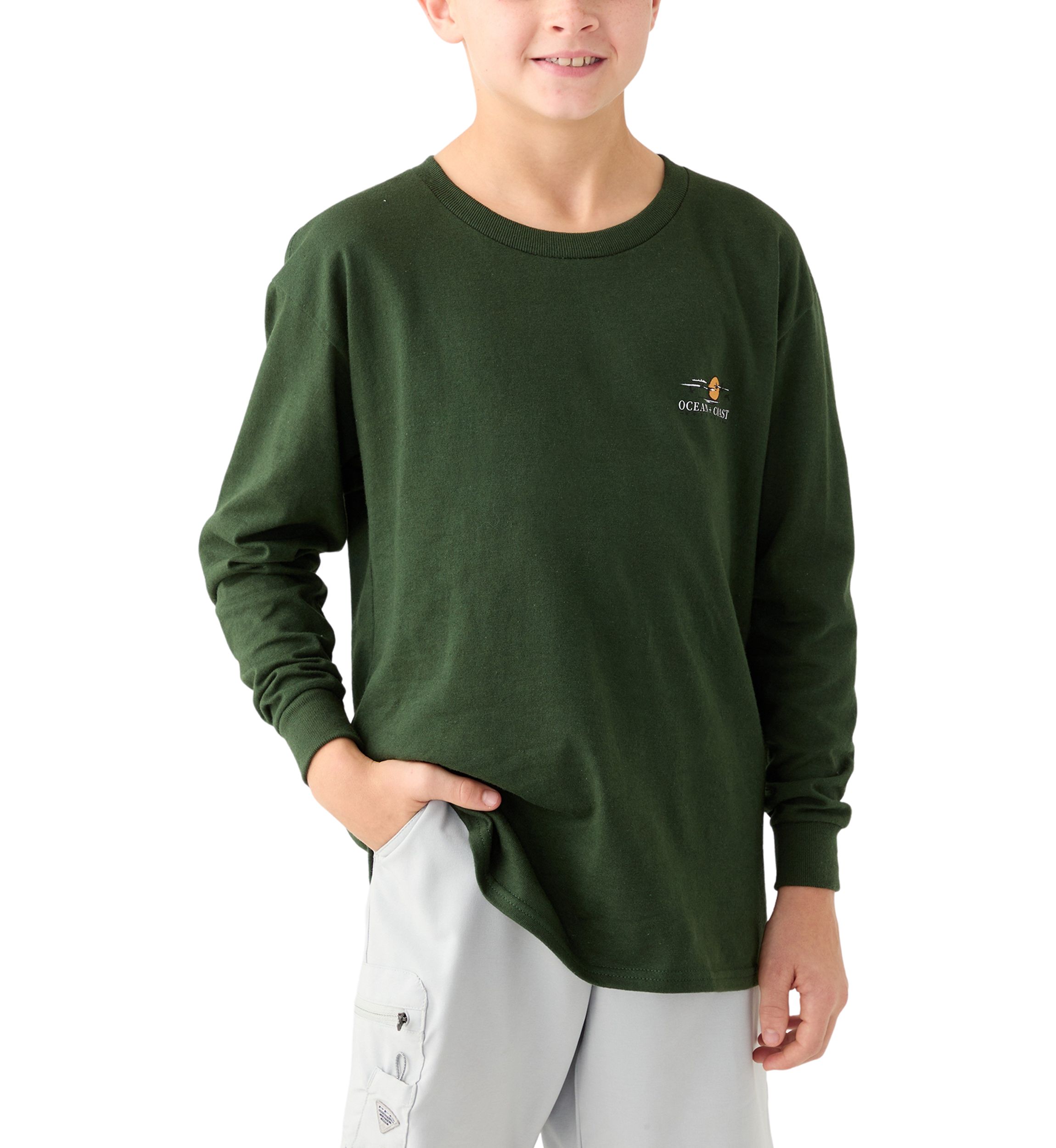 Boys 8-20 Parading Long Sleeve Graphic T-Shirt